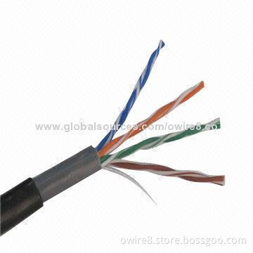Superior Quality Outdoor Cat5e LAN Cable, 305m, OEM/ODM Orders Available